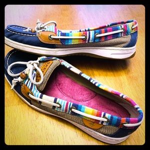 Women’s Size 8 Sperry Topsider slip on shoes